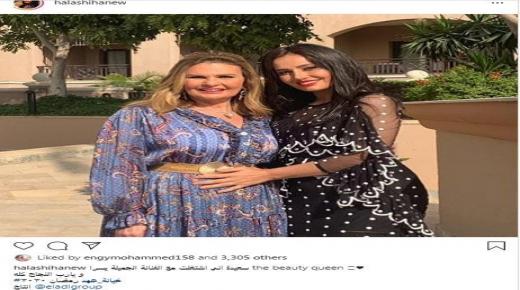 حلا شيحة تعرب عن سعادتها بالعمل مع يسرا في خيانة عهد