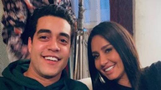 بالصور.. خالد أنور يظهر مع حلا شيحة من كواليس “دهب عيرة”